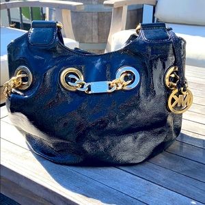 Michael Kors Patent Leather Satchel